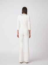 Glitter trim jumpsuit